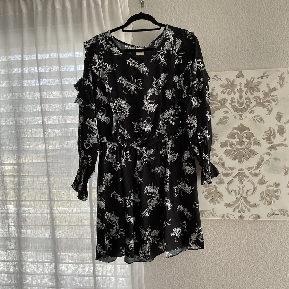 Good Hart Black floral Dress